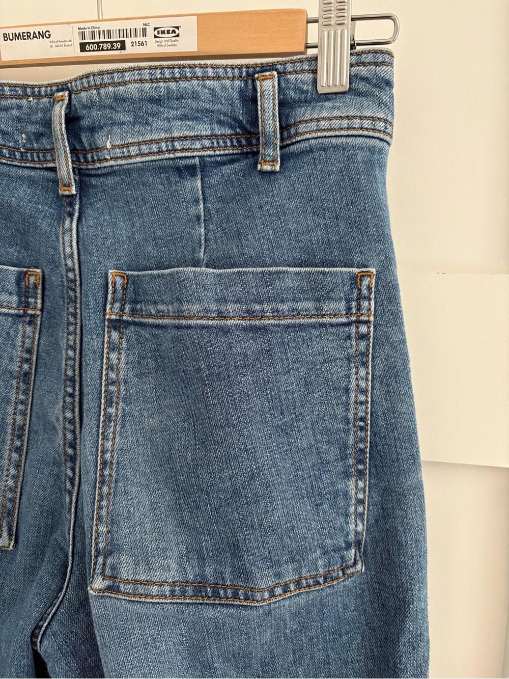 Zara marine straight jeans size 4 - Picture 8 of 12